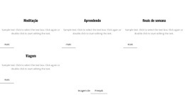 Mindfulness E Meditação - Página Inicial De Arrastar E Soltar