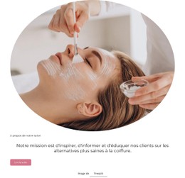 Image Circulaire, Textes Et Bouton Modèle De Site Web CSS Gratuit