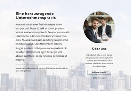 Hervorragende Unternehmenspraxis - Website-Builder