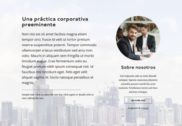 HTML Gratuito Para Práctica Empresarial Destacada