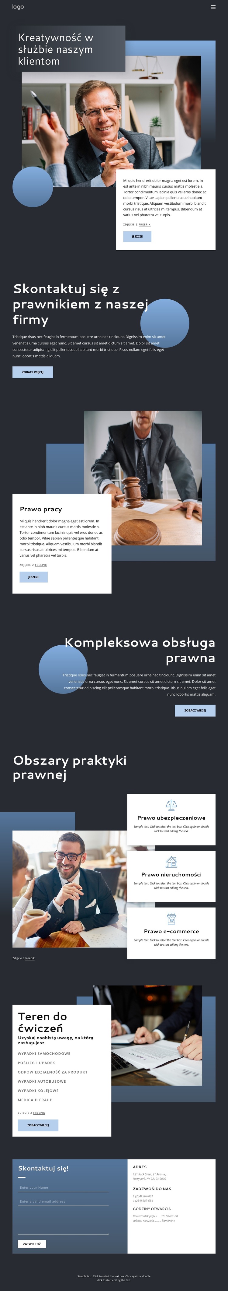 Doświadczona porada prawna Motyw WordPress