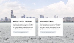 Sorunlarınızı Çözüyoruz Bir Sayfa Şablonu