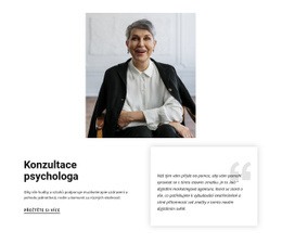 Zdarma HTML Pro Konzultace Psychologa