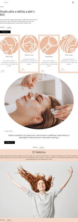 Studio Krásy Obličeje – Jednoduchá Šablona Webu