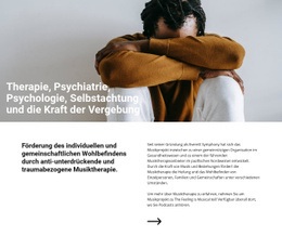 Kreativste Landingpage Für Musiktherapie
