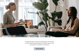 First Appointment With A Psychologist - Modern Homepage Design