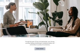 First appointment with a psychologist - Html Code Example by Nicepage