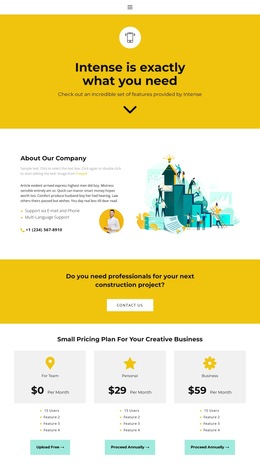 Quick Decision And Victory - Beautiful HTML5 Template