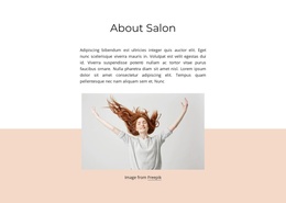 About Beauty Salon - Free Professional Joomla Template