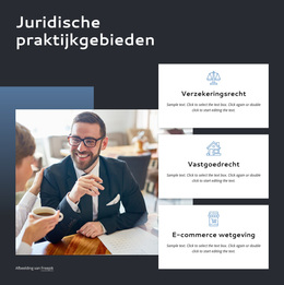 Juridische Praktijkgebieden - Eenvoudig WordPress-Thema