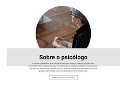 Sobre O Psicólogo - HTML Generator