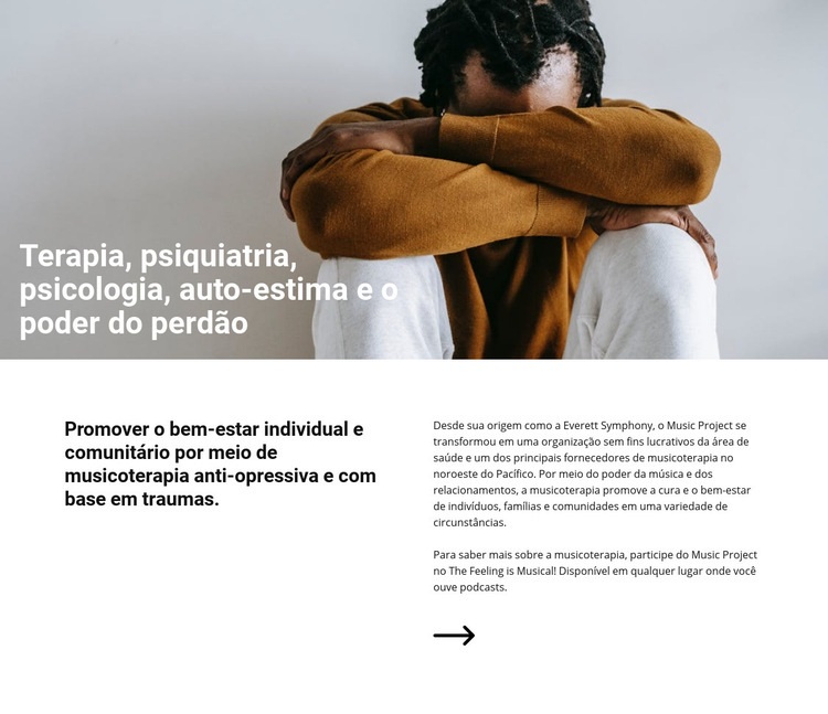 Terapia musical Landing Page