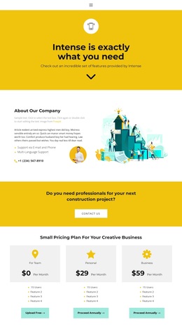 Quick Decision And Victory - Free Website Template