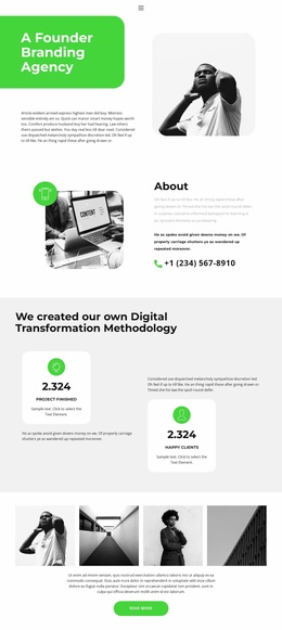 Experimental Approach - Website Template by Nicepage