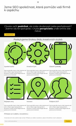 Světlá Šablona – Šablona Osobních Webových Stránek