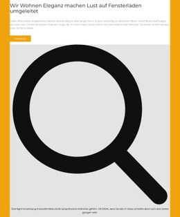 HTML5-Design Für Suche Nach Informationen