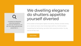 Search For Information - Ultimate Joomla Template