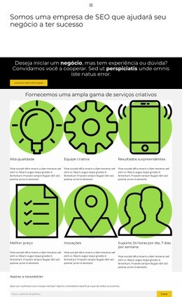Modelo Brilhante – Modelo HTML5 Fácil De Usar