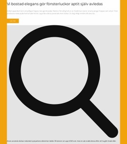 Sök Information - Enkel Webbplatsmall