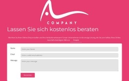 Kontaktformular Mit Logo - Design Für Eine Seite