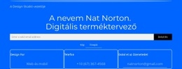 A Nevem Nat Norton – Céloldal