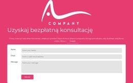 Formularz Kontaktowy Z Logo - Kreatywny, Uniwersalny Kreator Stron Internetowych