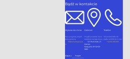 Skontaktuj Się Z Nami Zablokuj W Siatce - Prototyp Strony Internetowej