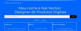 Meu Nome É Nat Norton - Página Inicial