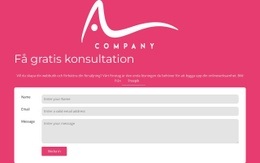 Kontaktformulär Med Logotyp - Målsida