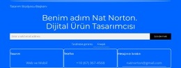 Benim Adım Nat Norton - Kullanımı Kolay Açılış Sayfası