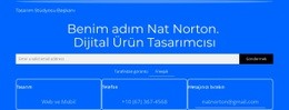 Benim Adım Nat Norton - Online HTML Page Builder