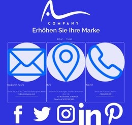 Planen Sie Zu Uns Und Rufen Sie Uns An - Anpassbare Professionelle Zielseite