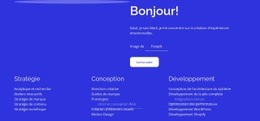 Stratégie, Conception, Développement - Inspiration Pour La Conception De Sites Web