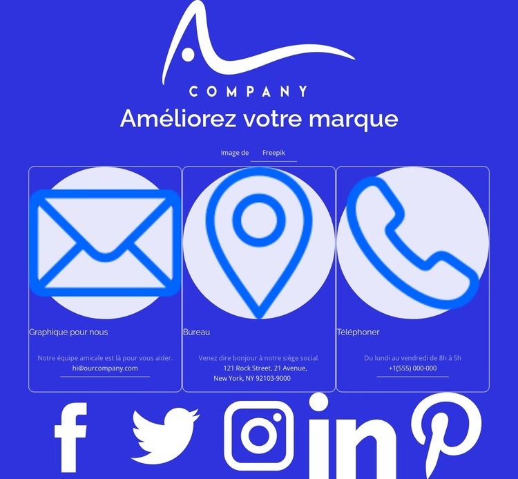 Planifiez-nous et appelez-nous Conception de site Web