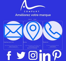 Planifiez-Nous Et Appelez-Nous - Modèle HTML Et CSS