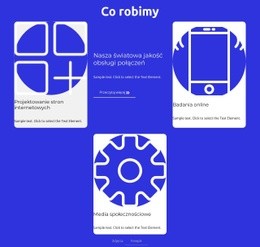 Bezpłatny Projekt Strony Internetowej Dla Co Robimy Blokujemy Siatką