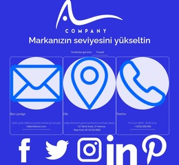 Bize Çizin Ve Bizi Arayın - WordPress Ve WooCommerce Teması