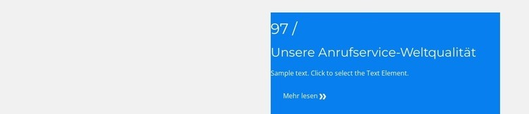 Projekte abgeschlossen HTML5-Vorlage