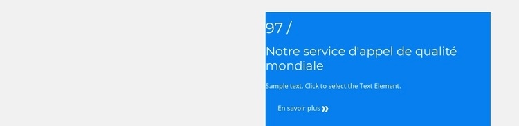 Projets terminés Créateur de site Web HTML