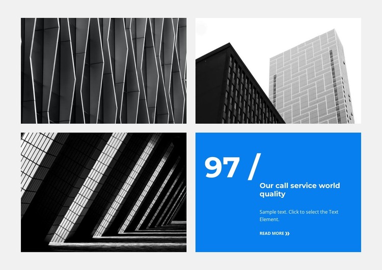 Projects completed HTML Template