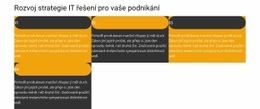 Čtyři Body - Webová Šablona