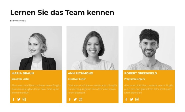 Team von Wissenschaftlern CSS-Vorlage