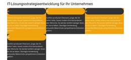 Vier Punkte - HTML-Webseitenvorlage