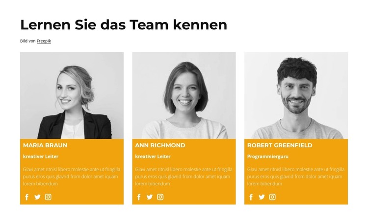 Team von Wissenschaftlern HTML-Vorlage