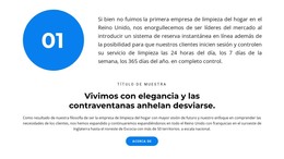 Implementación Exitosa - Plantilla De Una Página