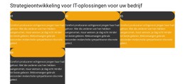 Vier Punten CSS-Sjabloon