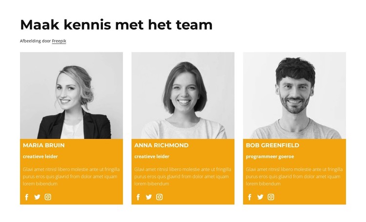 Team van wetenschappers CSS-sjabloon