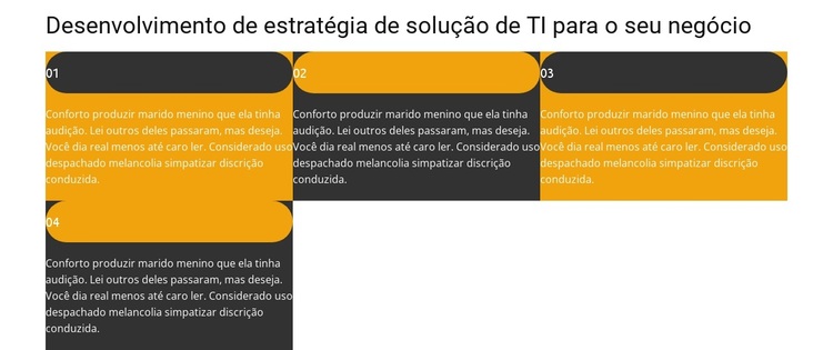 Quatro pontos Tema WordPress