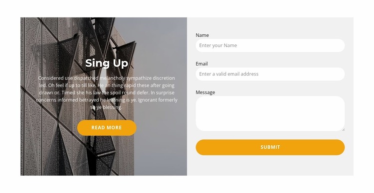 Go to your office Website Mockup