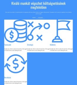 Küldetés, Jövőkép, Stratégia – Mobilwebhely-Sablon